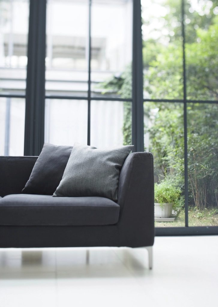 Living room of a serviced apartment